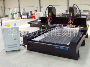 重庆合川双头立体多功能石材雕刻机HW-1325-2Z